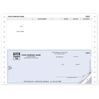 Business Checks for Payables, 6 Columns
