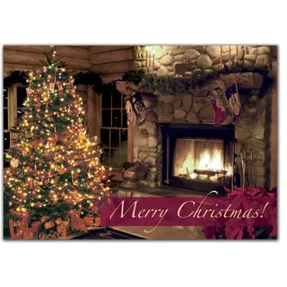 The Night Before Christmas Holiday Greeting Cards for Families or Businesses