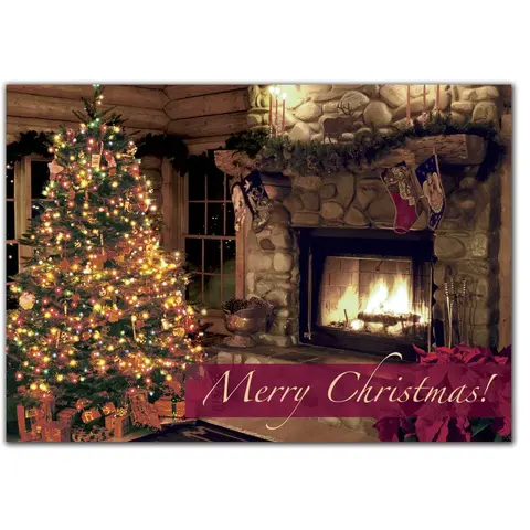 The Night Before Christmas Holiday Greeting Cards for Families or Businesses