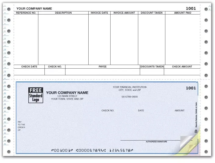 Continuous Accounts Payable Checks