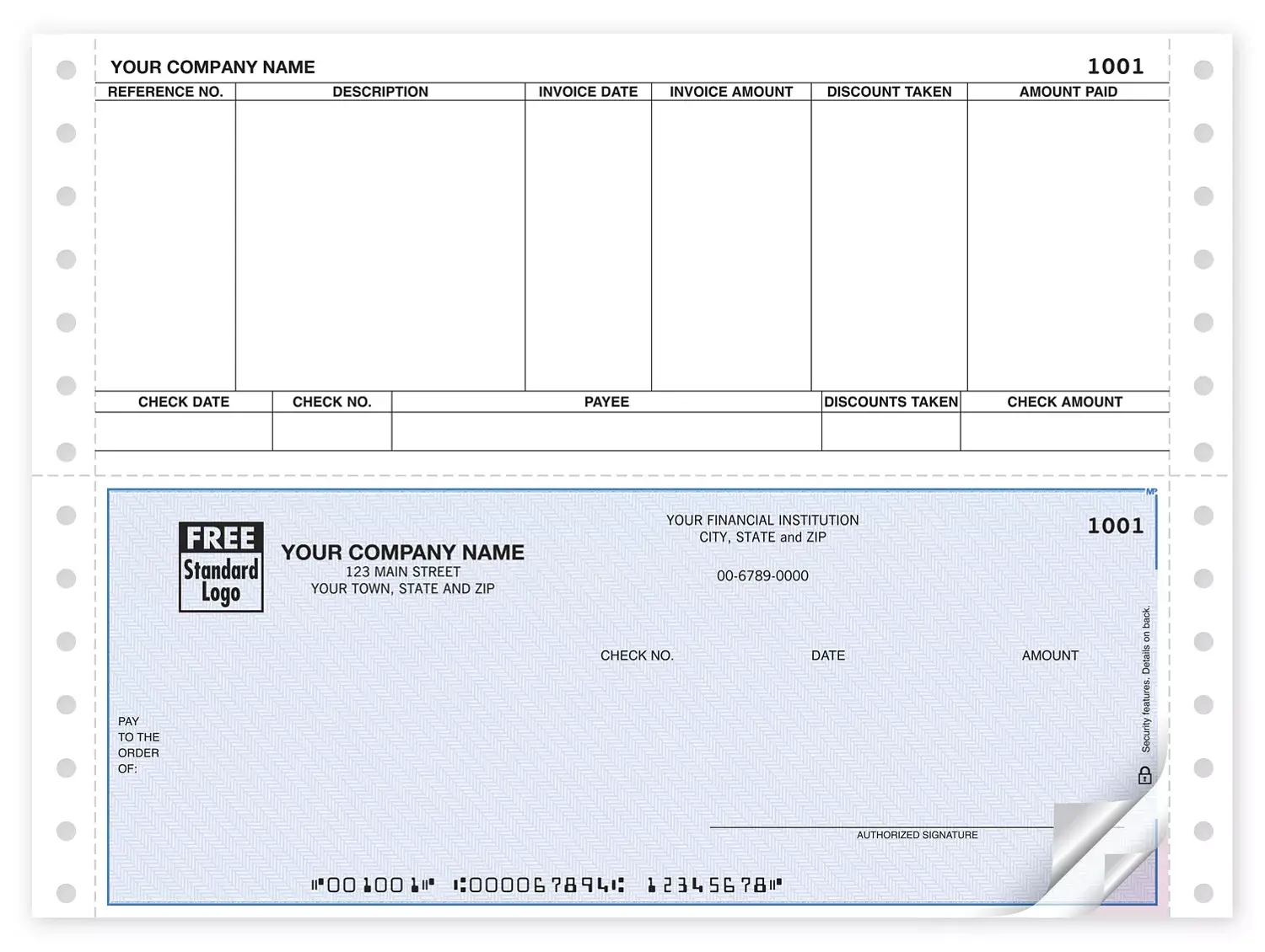 Continuous Accounts Payable Checks