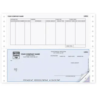 Microsoft® Accounts Payable Continuous Checks