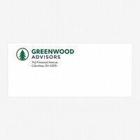 #10 business envelopes with custom printing