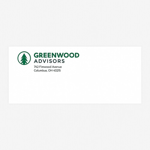 #10 business envelopes with custom printing