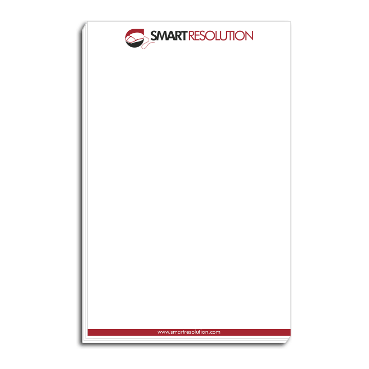 Design your own notepads using your own artwork