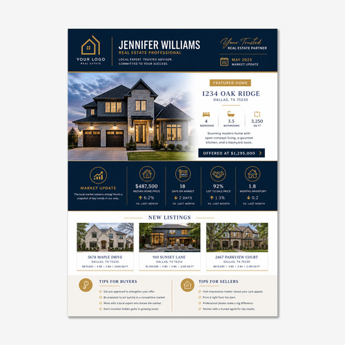 Create your own full color newsletters and sale sheets online