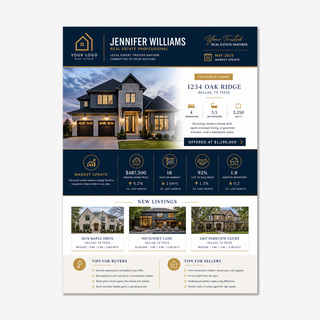 Create your own full color newsletters and sale sheets online