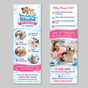Full color rack cards printing