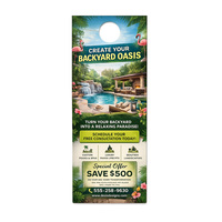Design your own custom door hangers for professional printing