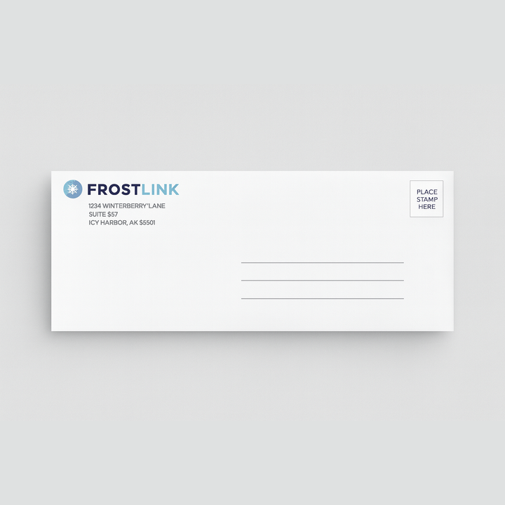 Custom stationery envelopes that you can create online