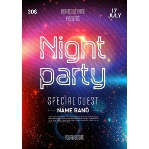 Custom made full color posters printing service