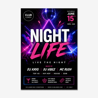 Custom full color posters printing