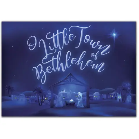 Jesus is Born Holiday Cards - Business Greeting Card