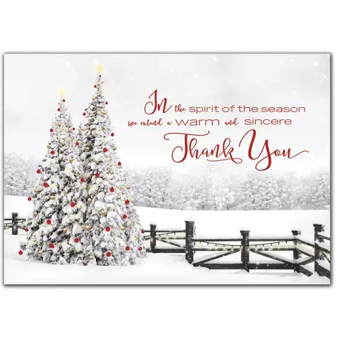 Customized Holiday Cards for Business - Thank You for Your Business