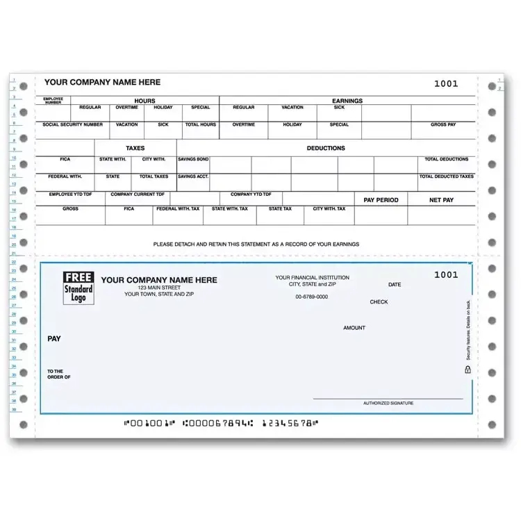 Custom Continuous Payroll Checks