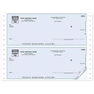 Pin Feed Quicken® Business Checks