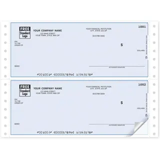 Pin Feed Quicken® Business Checks