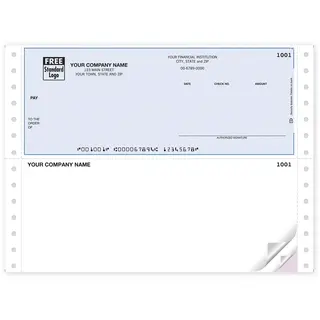 Custom Dot Matrix Business Checks Online