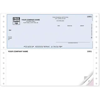 Custom Dot Matrix Business Checks Online