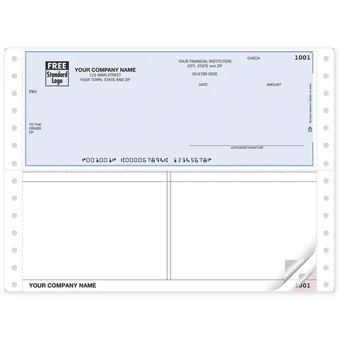 Custom Continuous ACCPAC Business Checks Online