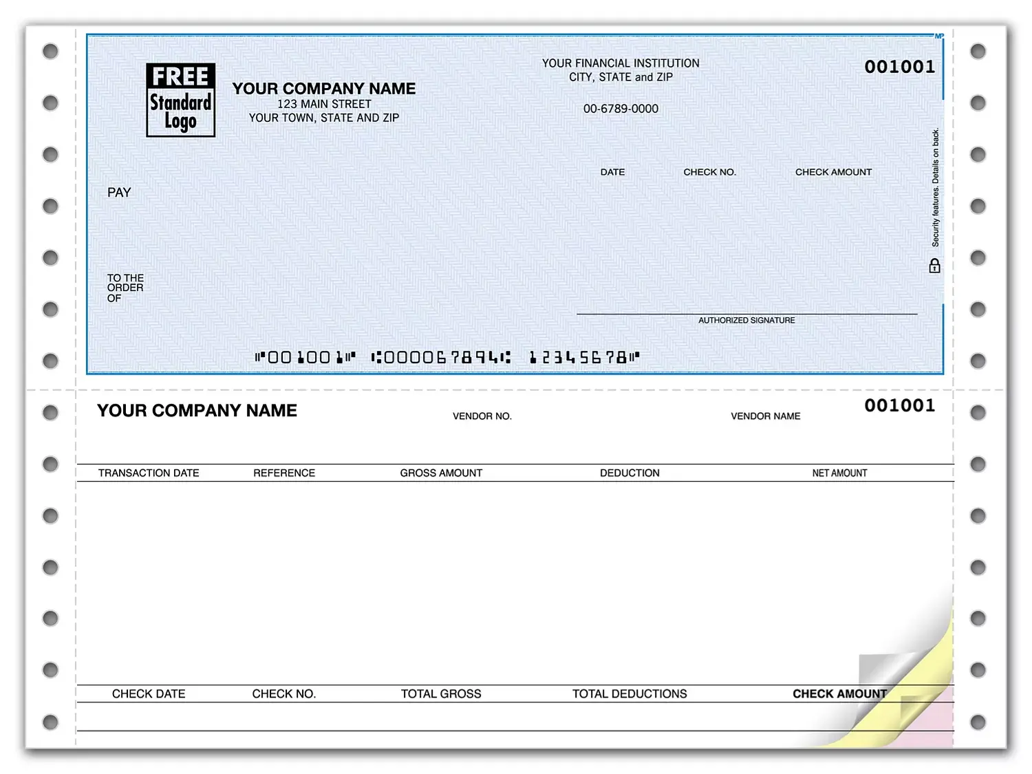 Custom Continuous OSAS® Business Checks Online