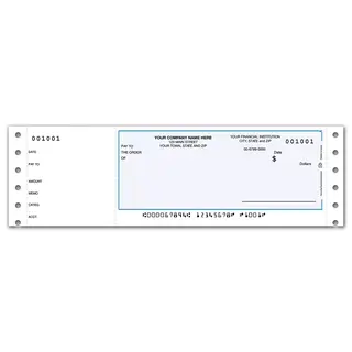 Custom Compact Continuous Quicken® Business Checks Online