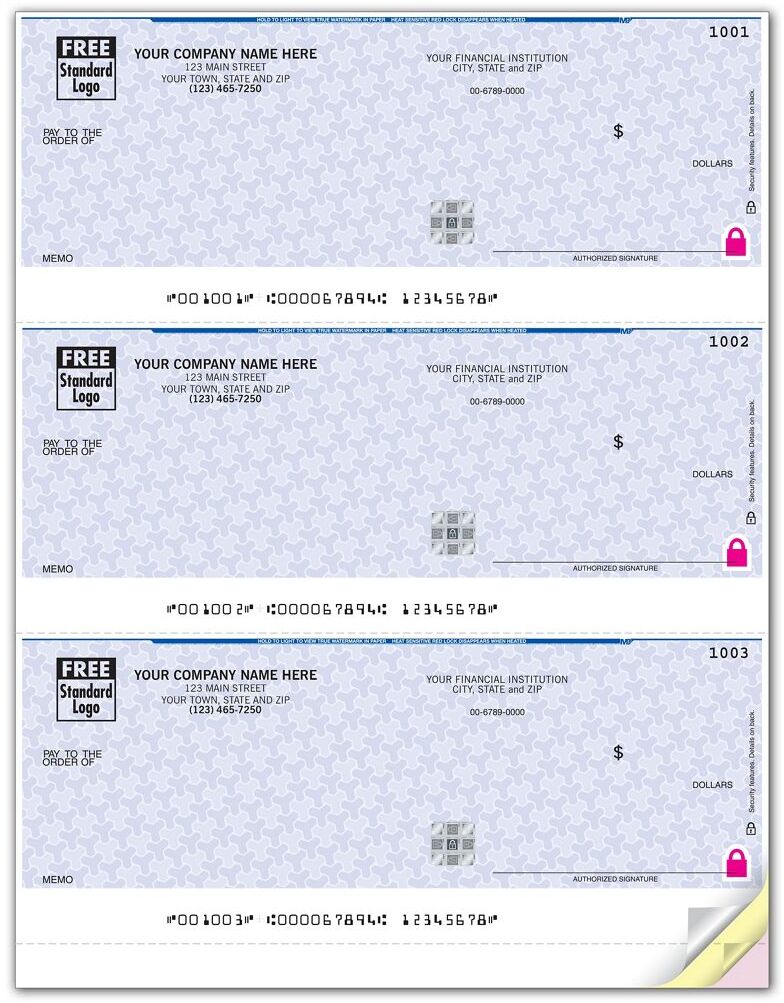 High Security Microsoft®, QuickBooks®, Quicken® Laser Business Checks