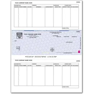 Custom Microsoft© Accounts Payable Check