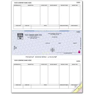 Custom Accounts Payable Peachtree Laser Checks