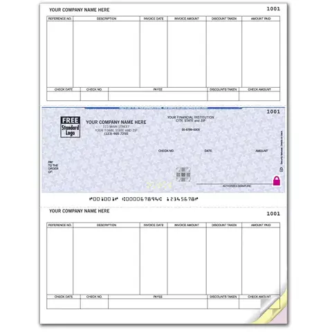 Custom Accounts Payable Peachtree Laser Checks