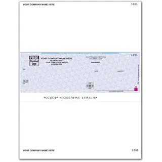High Security Sage Accounts Payable Company Checks