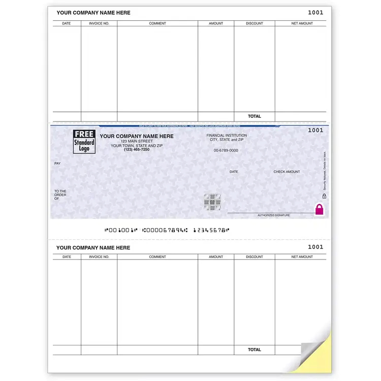 Custom Accounts Payable MAS Business Checks Online