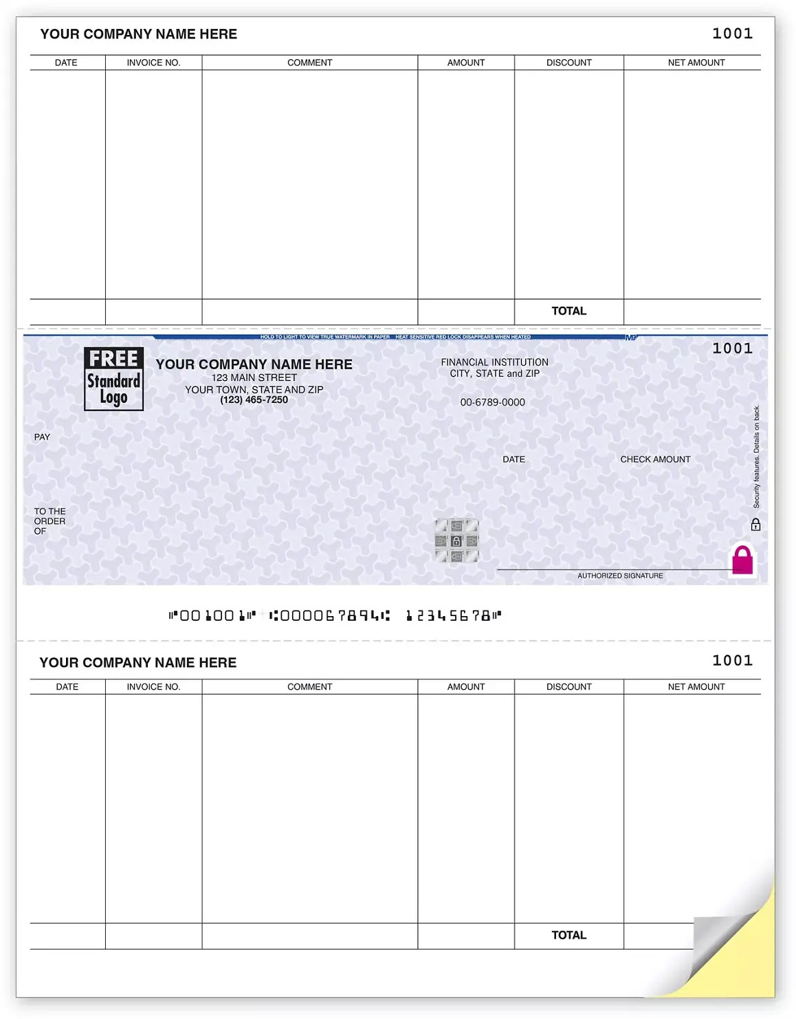 Custom Accounts Payable MAS Business Checks Online