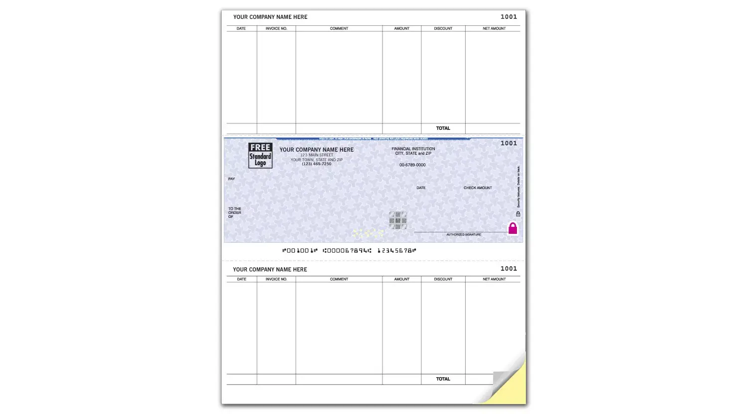 Custom Accounts Payable MAS Business Checks Online