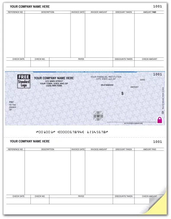 Accounts Payable Laser Peachtree Checks