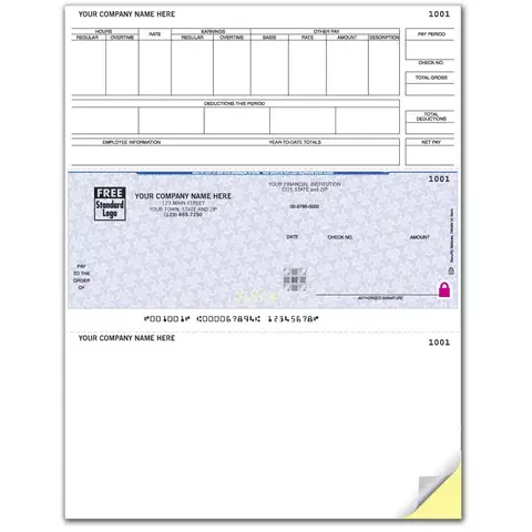 High Security Checks for Sage 300 with Foil Hologram