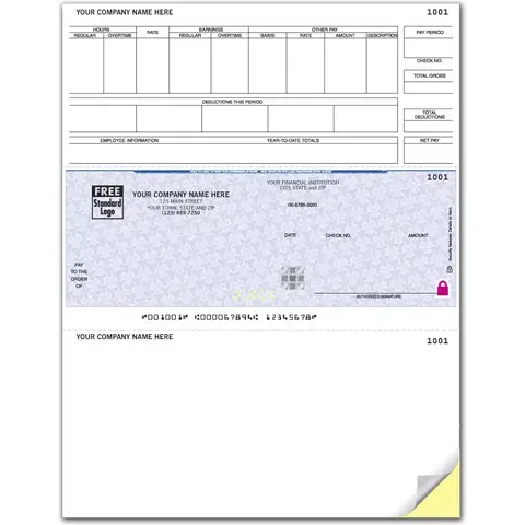 High Security Checks for Sage 300 with Foil Hologram