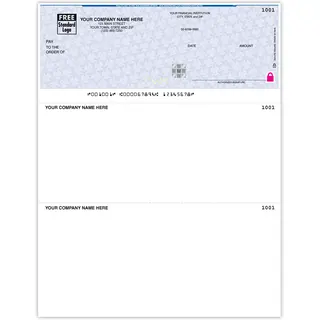 High Security Multipurpose Personalized Checks 