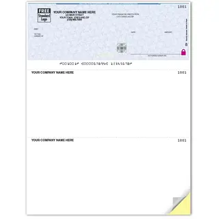 Sage 300 Laser Business Checks with Hologram
