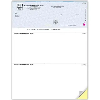 Sage 300 Laser Business Checks with Hologram