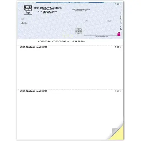 Sage 300 Laser Business Checks with Hologram