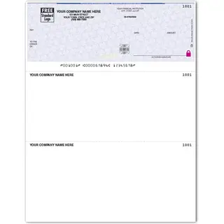 Laser MYOB® Checks with Logo