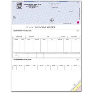 Costpoint Laser Checks for Payroll, Printed on Secure Paper