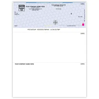 Personalized NetSuite® Business Checks on Secure Paper