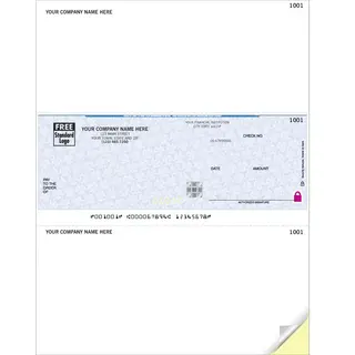 Laser DacEasy® Business Checks Printed on Secure Paper