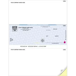 Laser DacEasy® Business Checks Printed on Secure Paper