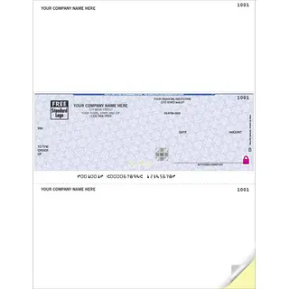 Microsoft® Dynamics Business Checks Online, With Logo on Secure Paper