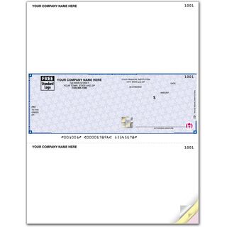High Security Business Laser Middle Check for Sage