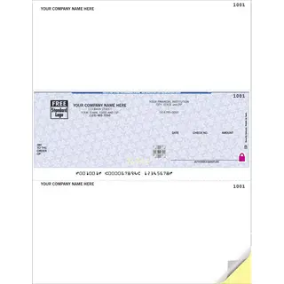 Laser Red Wing® Business Checks on Secure Paper