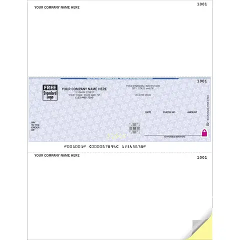 Laser Red Wing® Business Checks on Secure Paper